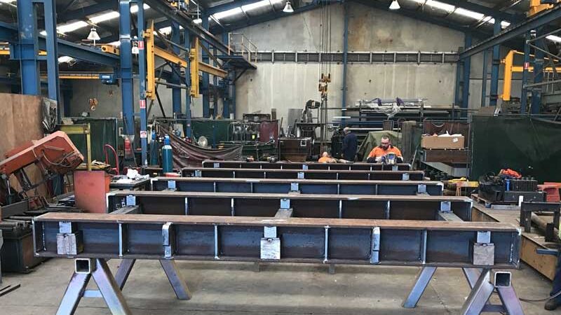 fabricação de estruturas metalicas CMMI